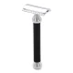 Станок для гоління Т-подібний Shlyuz GentleCut Black DE Safety Razor
