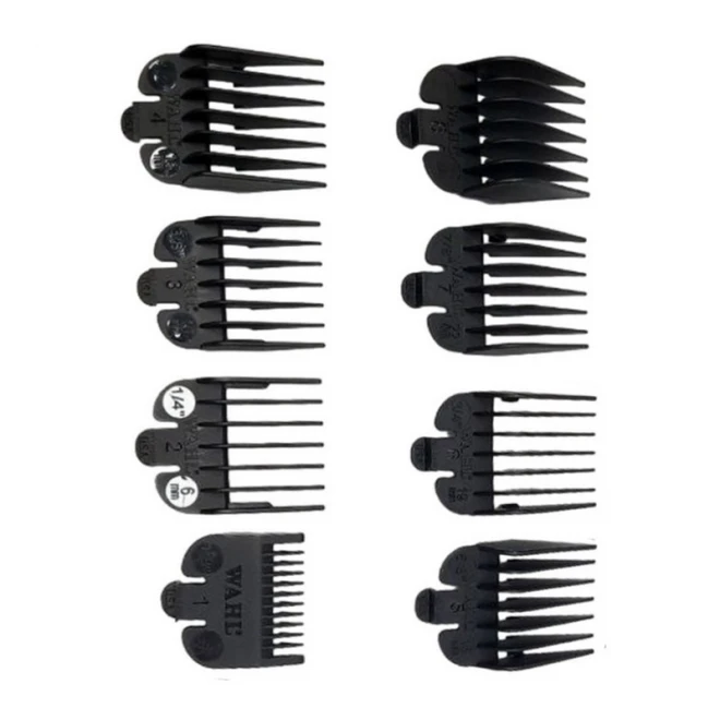 Набір насадок чорний Wahl Premium Cutting Guides 8 шт