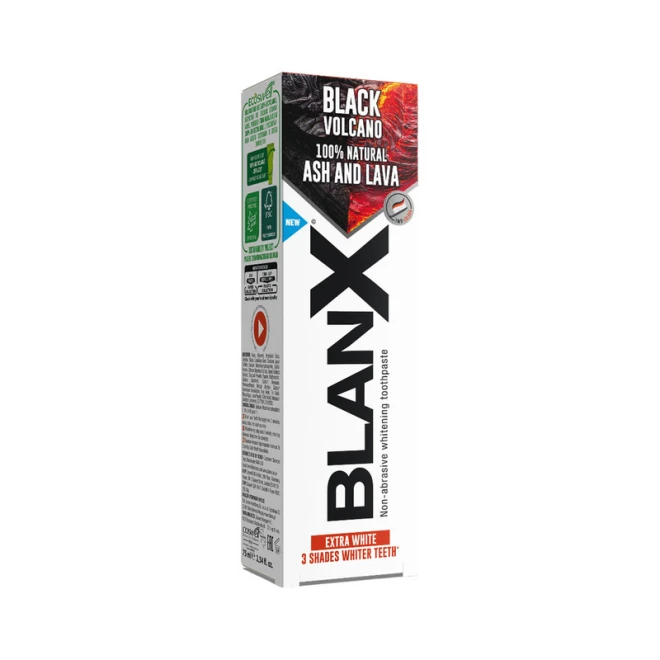 Зубна паста BlanX Black Vulcano 75 мл