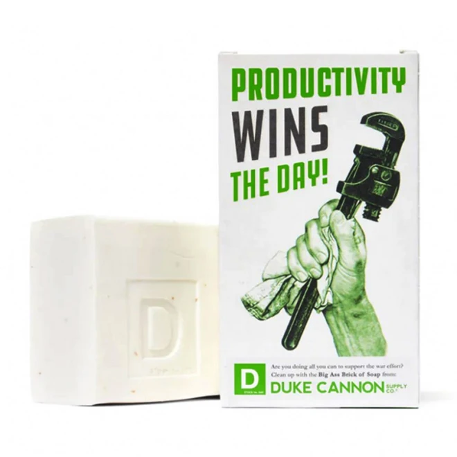 Мило туалетне Duke Cannon WWII Brick of Soap Productivity 280 г
