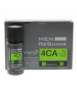 Система маскування сивого волосся рівень 4CA Goldwell Men Re-Shade Grey Blending Mid Brown 4 x 20 мл