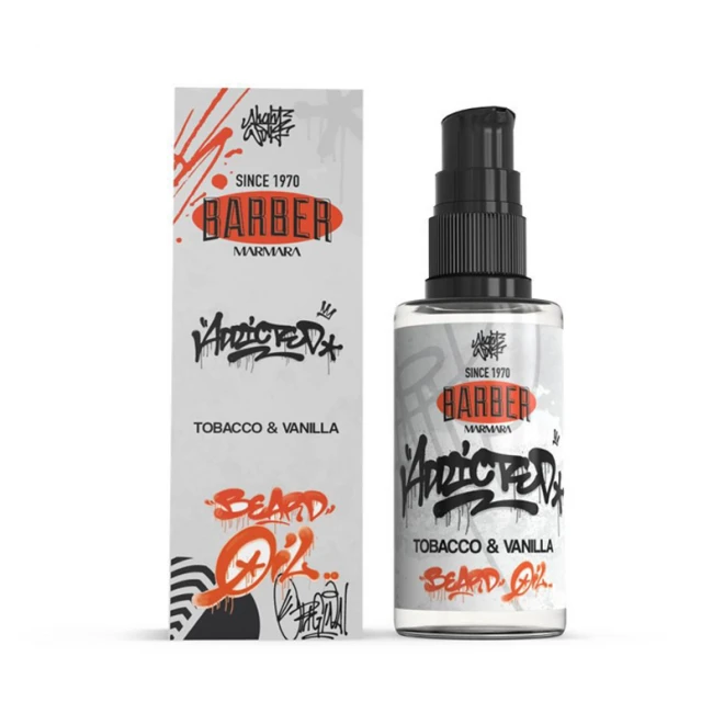 Олія для бороди Marmara Beard Oil Addicted Tobacco & Vanilla 50 мл