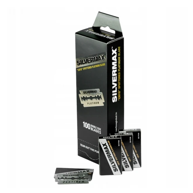 Леза для гоління Silvermax CRYO 100 шт