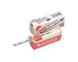 Леза для шаветт Feather SoftGuard Blades SG-15 15 шт