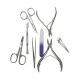 Манікюрний набір 8 предметів SPL Manicure Kit Blue 77203W
