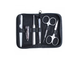 Манікюрний набір 6 предметів SPL Manicure Kit Black 77105BC