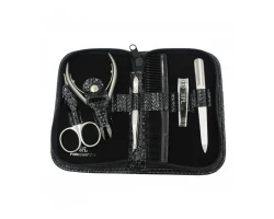 Манікюрний набір 6 предметів SPL Manicure Kit Black 77201BI