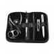 Манікюрний набір 6 предметів SPL Manicure Kit Black 77201BI