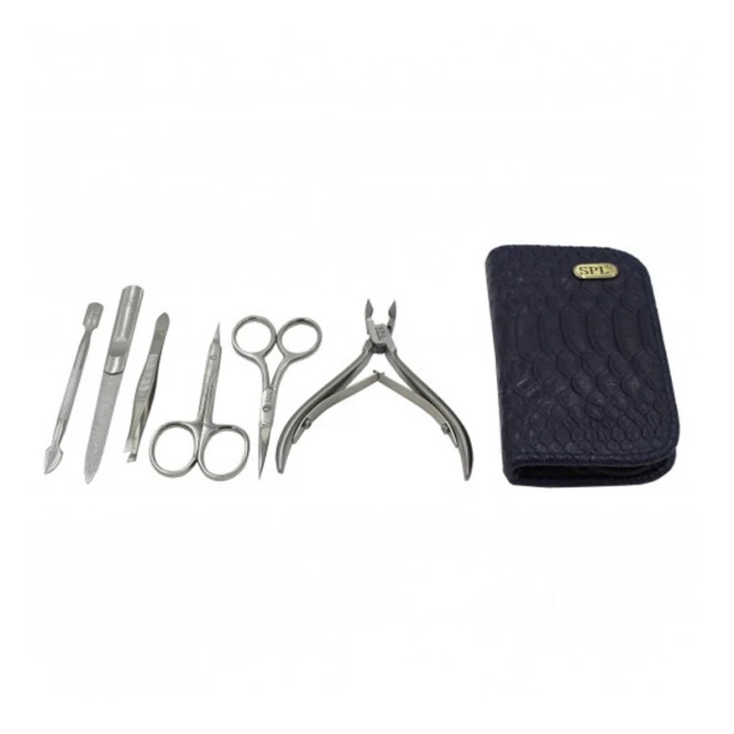 Манікюрний набір 6 предметів SPL Manicure Kit Blue 77107AW