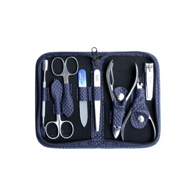 Манікюрний набір 8 предметів SPL Manicure Kit Blue 77203W
