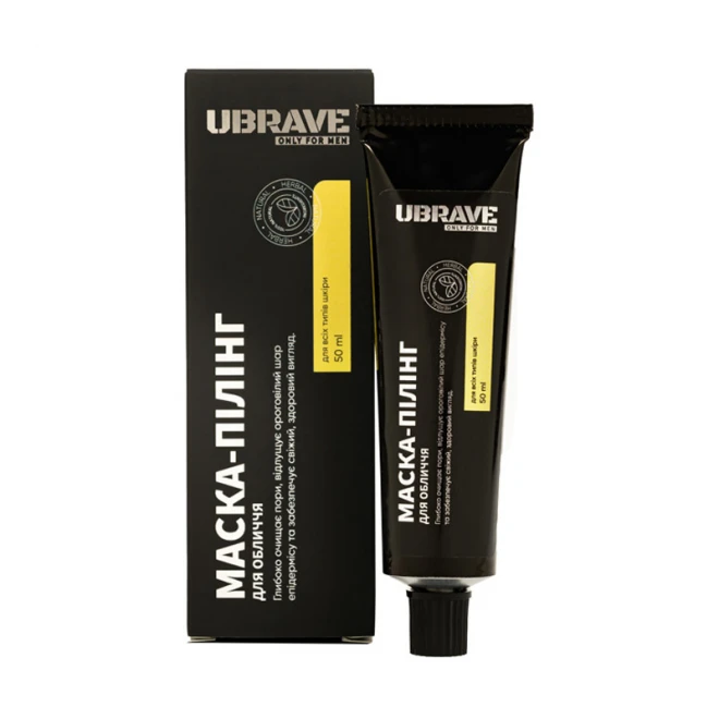 Маска-пілінг для обличчя UBRAVE Peeling Mask 50 мл