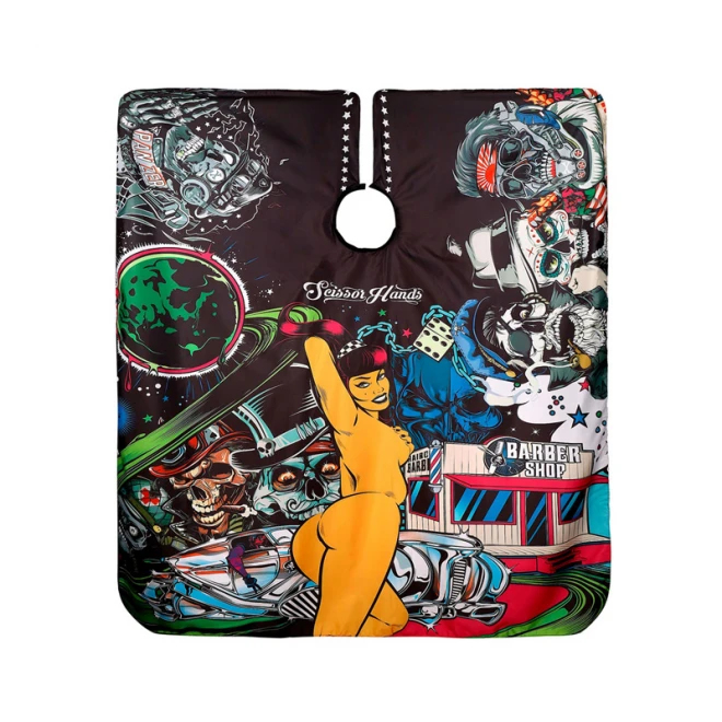 Перукарський пенюар Scissor Hands Lilu