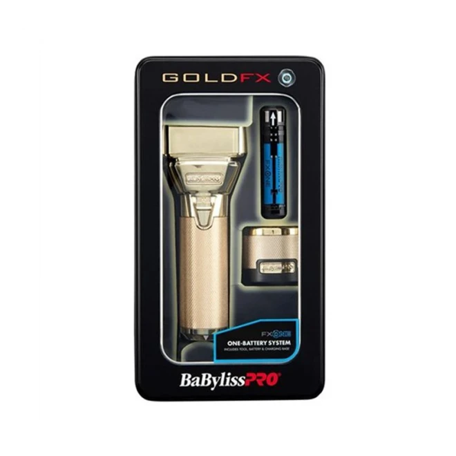 Шейвер BaByliss PRO FX79FSGE FxOne All-Metal Double Foil Gold Shaver