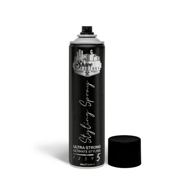 Спрей для стилізації волосся Shave Factory Hair Spray Ultra Strong 5 400 мл