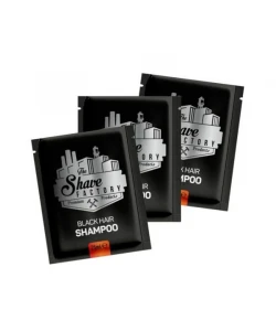 Шампунь для маскування волосся The Shave Factory Black Hair Shampoo 10 x 25мл