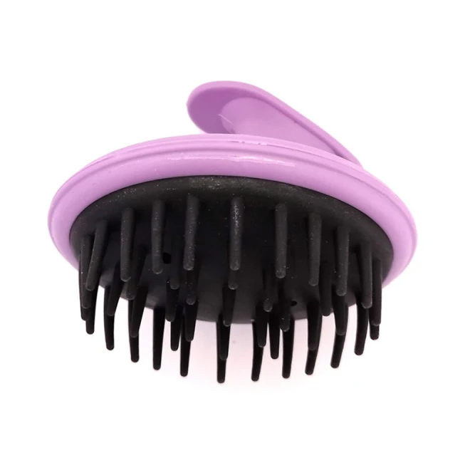 Щітка масажна для голови Shaving Factory Massage Comb Фіолетова