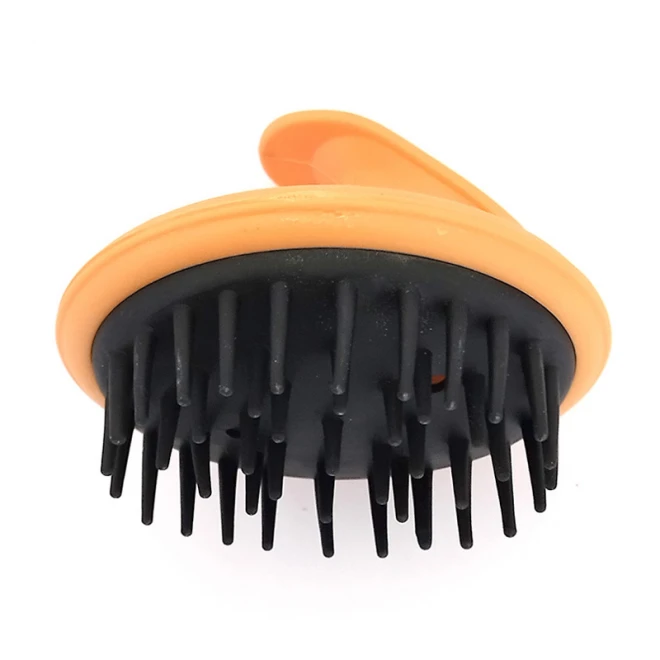 Щітка масажна для голови Shaving Factory Massage Comb Помаранчева