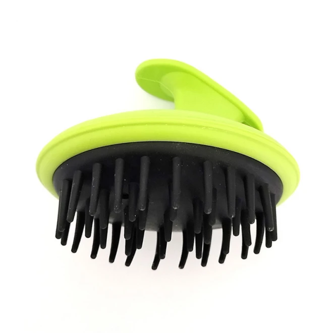 Щітка масажна для голови Shaving Factory Massage Comb Зелена