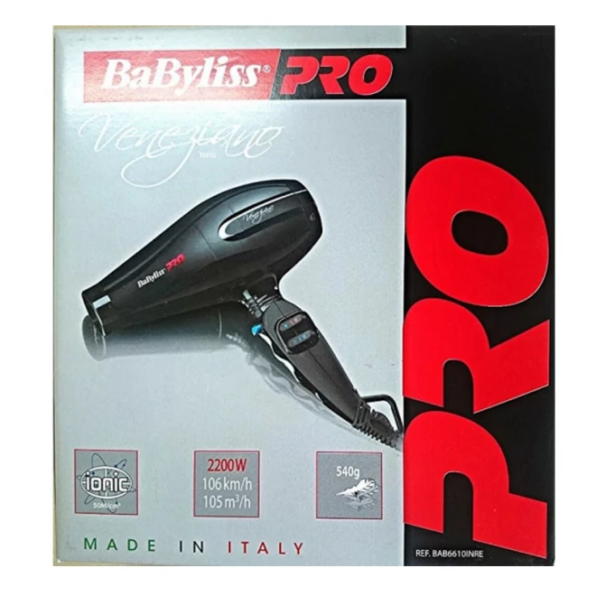 Фен для волосся Babyliss Veneziano Ionic 2200W