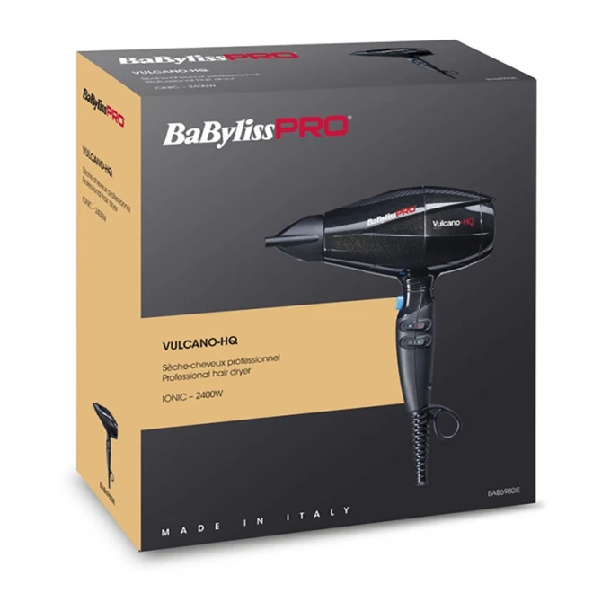 Фен для волосся Babyliss VULCANO-HQ Ionic 2400W