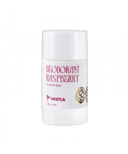 Дезедорант натуральний з пробіотиком та малиною Vesna Deodorant Raspberry 50 г