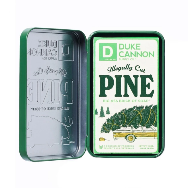 Мило туалетне Duke Cannon Brick of Soap Illegally Cut Pine Tin 280 г
