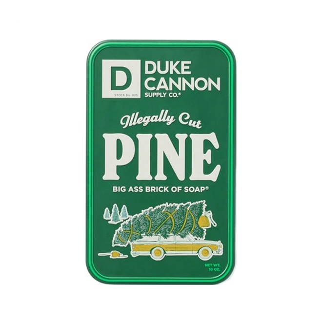 Мило туалетне Duke Cannon Brick of Soap Illegally Cut Pine Tin 280 г