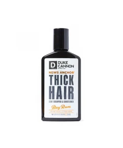 Шампунь 2 в 1 Duke Cannon News Anchor Hair Wash Bay Rum 295 мл