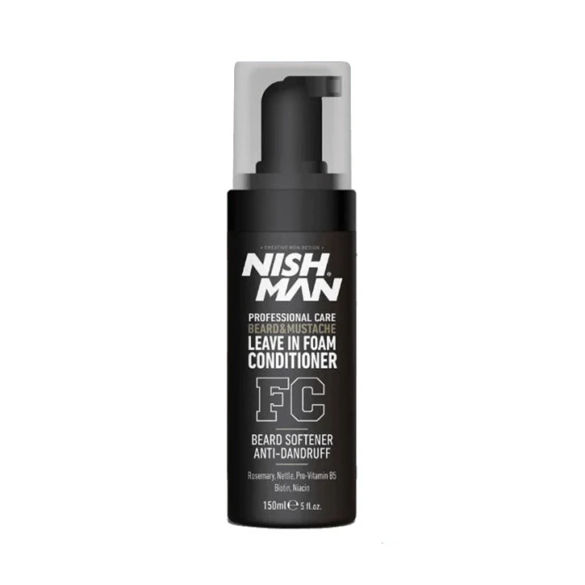 Піна-кондиціонер для бороди та вус Nishman Beard Foam Conditioner 150 мл