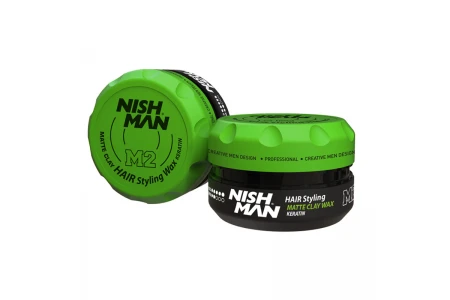 Матова глина для стилізації волосся Nishman Hair Matte Clay M2 150 мл