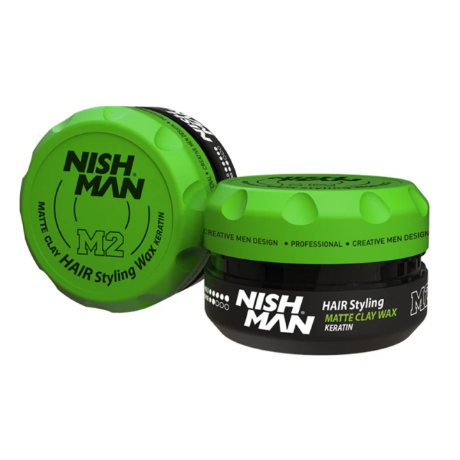 Глина для стилізації волосся Nishman Hair Matte Clay M2 150 мл