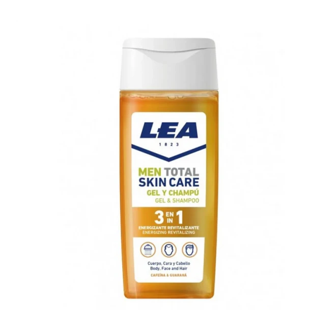 Гель для душу 3в1 Lea Men Total Skin Care Energizing 300 мл