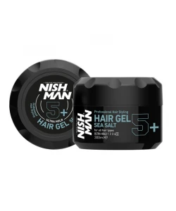 Гель для стилізації волосся Nishman Styling Gel Ultra Hold 5+ Sea Salt 300 мл