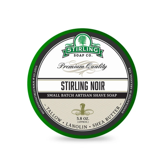 Мило для гоління Stirling Shaving Soap Stirling Noir 170 мл
