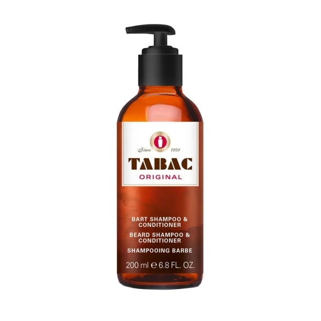 Шампунь та кондиціонер для бороди Tabac Original Beard Shampoo and Conditioner 200 мл