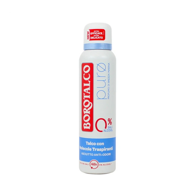 Дезодорант-спрей Borotalco Deo Spray 48 H Zero Alcohol 150 мл