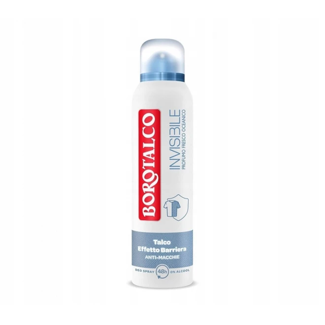 Дезодорант-спрей Borotalco Invisible Deo Spray 48 H Ocean Cool 150 мл