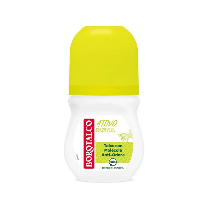 Антиперспірант кульковий Borotalco Active Cedr and Lime 50 мл
