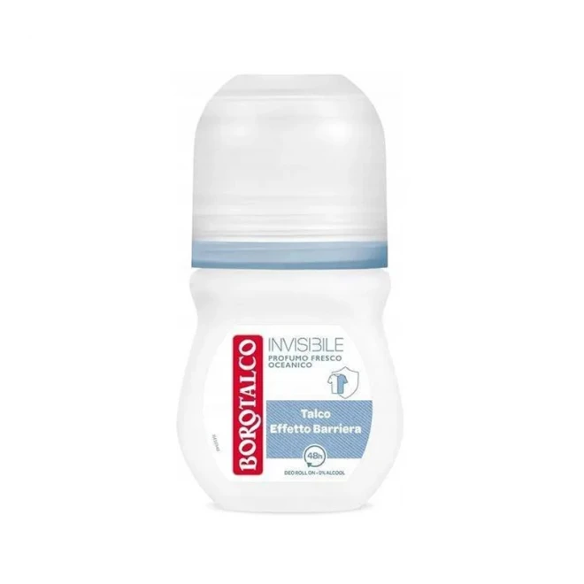 Дезодорант кульковий Borotalco Invisible Ocean Cool 50 мл