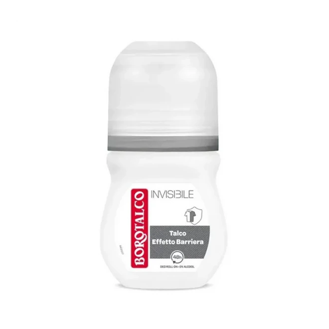 Дезодорант кульковий Borotalco Invisible Barrier Effect 50 мл