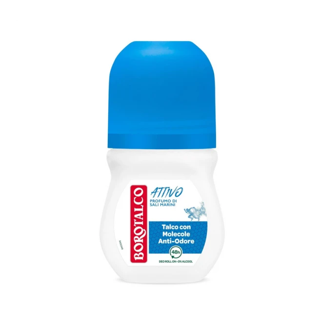 Дезодорант кульковий Borotalco Active Sea Salt 50 мл