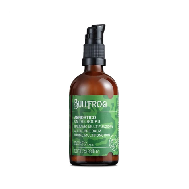 Бальзам для бороди та обличчя Bullfrog Agnostico On The Rock All-In-One Balm 100 мл