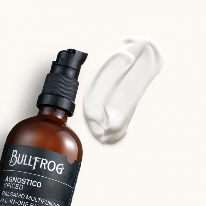 Бальзам для бороди та обличчя Bullfrog Agnostico Spiced All-In-One Balm 100 мл