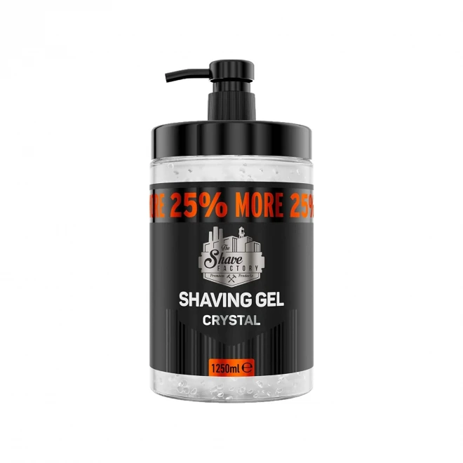 Гель для гоління The Shave Factory Shaving Gel Crystal 1250 мл