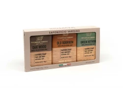 Набір туалетного мила Saponificio Varesino Men Mix 3x150 гр