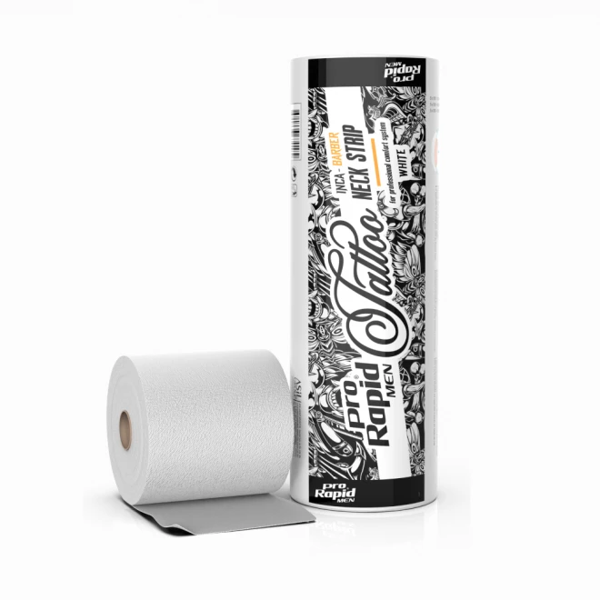 Комірці перукарські ProRapid Men Series Neck Strip білі 500 шт