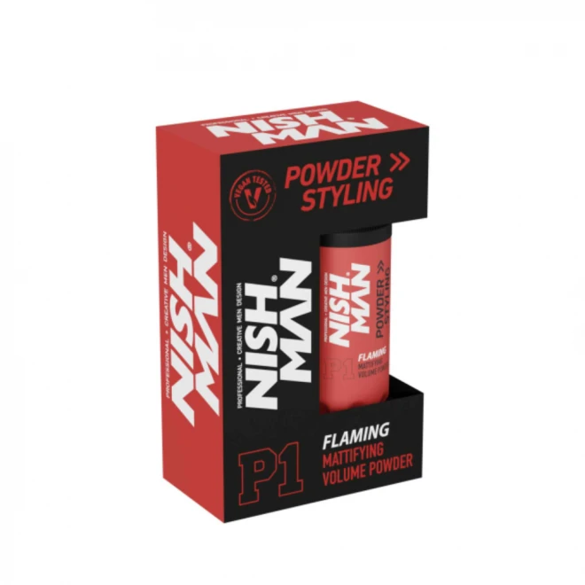 Пудра для стилізації волосся Nishman P1 Flaming 20 гр