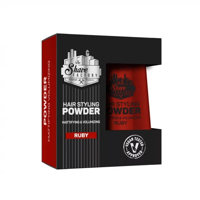 Пудра для стилізації волосся The Shave Factory Hair Styling Powder Ruby 20 г