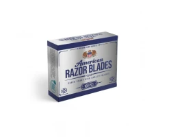 Леза для гоління American Razor Blades 100 шт. DE