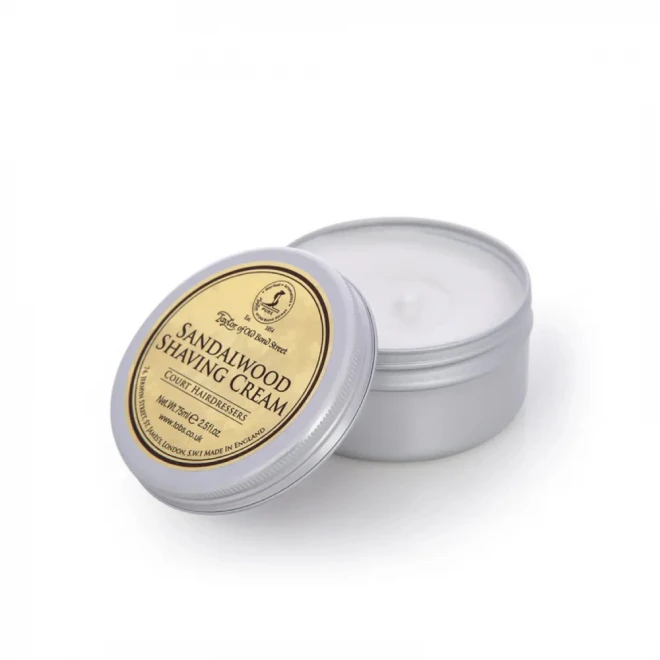 Крем для гоління Taylor of Old Bond Street Sandalwood 75 мл